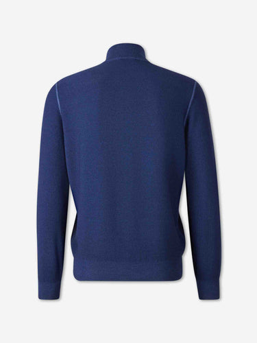 Santa Eulalia Hombre Barcelona Cárdigan Cuello Alto color Azul Marino sku 543-001098 03 - Foto 2