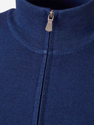 Santa Eulalia Hombre Barcelona Cárdigan Cuello Alto color Azul Marino sku 543-001098 03 - Foto 3