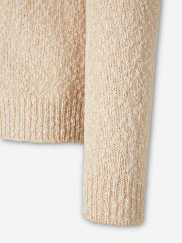 Zanone Hombre Barcelona Cárdigan Punto Algodón color Beige sku 543-001103 01 - Foto 5