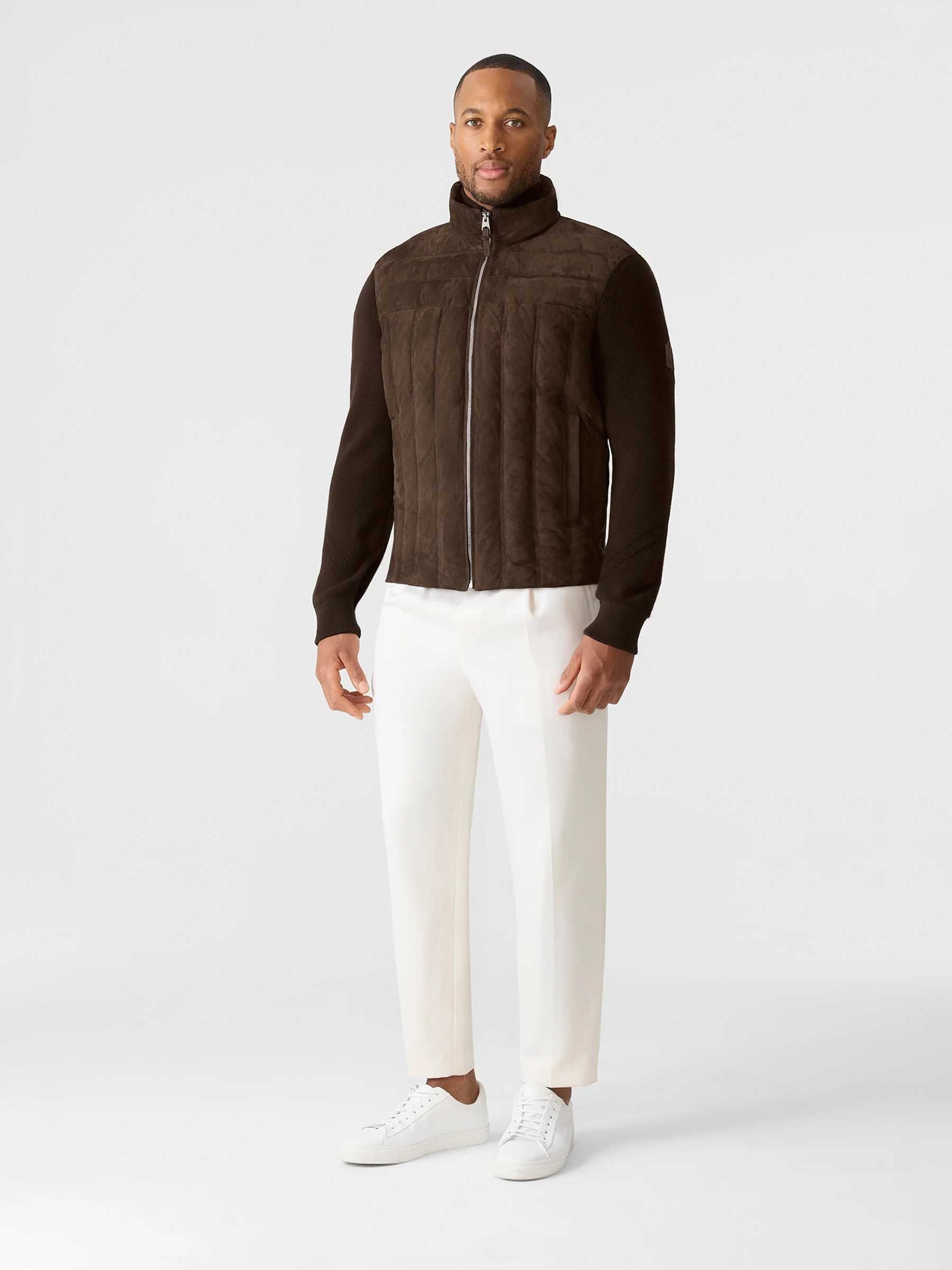 Mackage Hombre Barcelona Chaqueta Técnica Landen color Marrón Oscuro sku 543-001106 01 - Foto 2