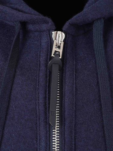 Tom Ford Hombre Barcelona Sudadera Capucha Cashmere color Azul Marino sku 543-001108 01 - Foto 3