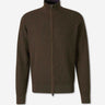 Brioni Hombre Barcelona Cárdigan Cremallera Trenzado color Verde Militar sku 543-001111 01 - Foto 1