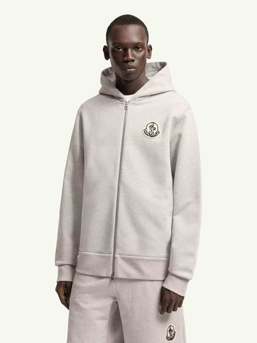 Moncler Hombre Barcelona Sudadera Logo color Gris Claro sku 543-001113 01 - Foto 2