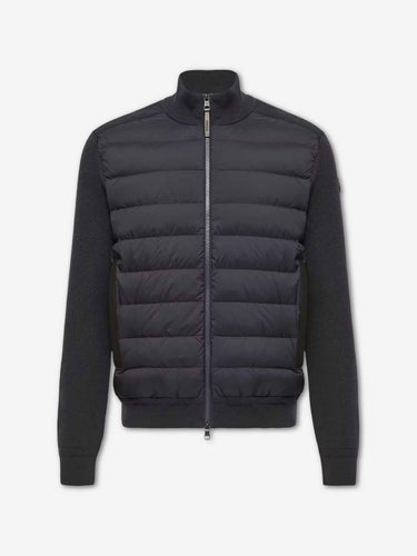 Moncler Hombre Barcelona Cárdigan Acolchado Cremallera color Azul Marino sku 543-001114 02 - Foto 1