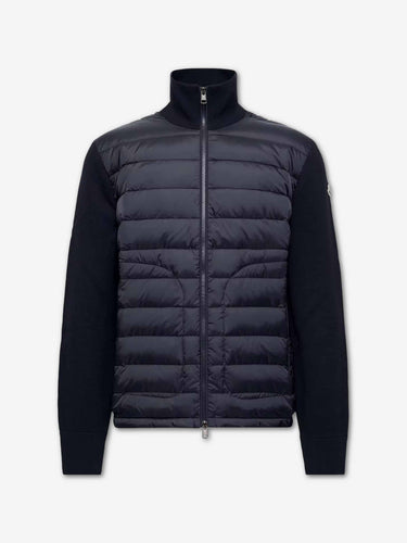 Moncler Hombre Barcelona Cárdigan Acolchado Cremallera color Azul Marino sku 543-001115 01 - Foto 1