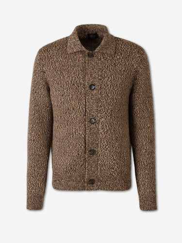Brioni Hombre Barcelona Cárdigan Lana color Marrón sku 543-001122 01 - Foto 1