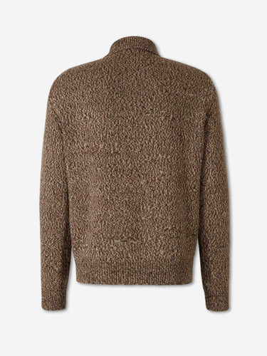 Brioni Hombre Barcelona Cárdigan Lana color Marrón sku 543-001122 01 - Foto 2