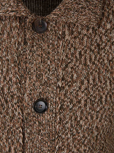 Brioni Hombre Barcelona Cárdigan Lana color Marrón sku 543-001122 01 - Foto 3