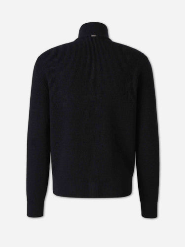 Herno Hombre Barcelona Cárdigan Acolchado Lana Poliéster color Azul Noche sku 543-001123 01 - Foto 2