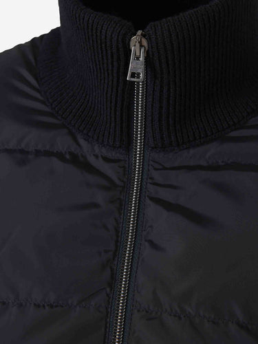 Herno Hombre Barcelona Cárdigan Acolchado Lana Poliéster color Azul Noche sku 543-001123 01 - Foto 3