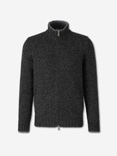 Santa Eulalia Hombre Barcelona Cárdigan Cremallera Lana color Gris Antracita sku 543-001132 01 - Foto 1
