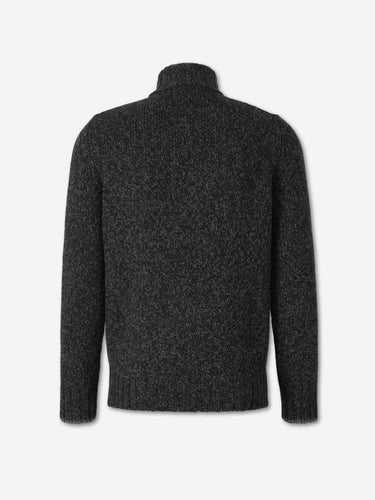 Santa Eulalia Hombre Barcelona Cárdigan Cremallera Lana color Gris Antracita sku 543-001132 01 - Foto 2