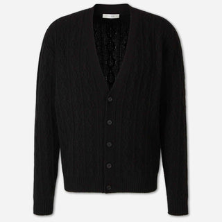 The Row Hombre Barcelona Cárdigan Trenzas Cashmere color Negro sku 543-001148 01 - Foto 1