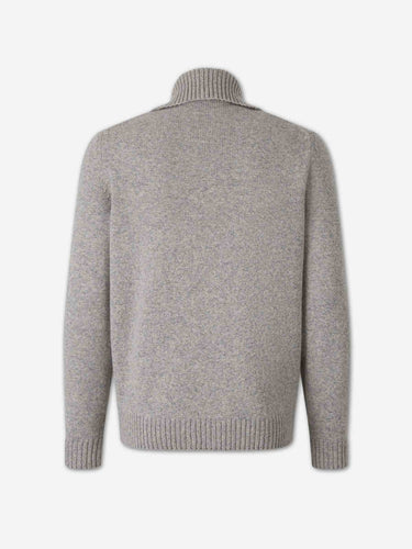 Zanone Hombre Barcelona Cárdigan Cremallera color Gris sku 543-001155 01 - Foto 2