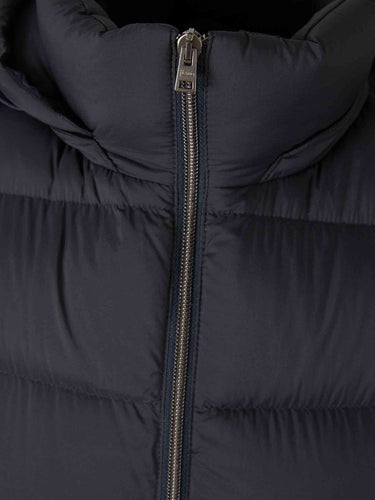 Herno Hombre Barcelona Chaleco Acolchado Capucha color Azul Marino sku 544-000595 01 - Foto 3