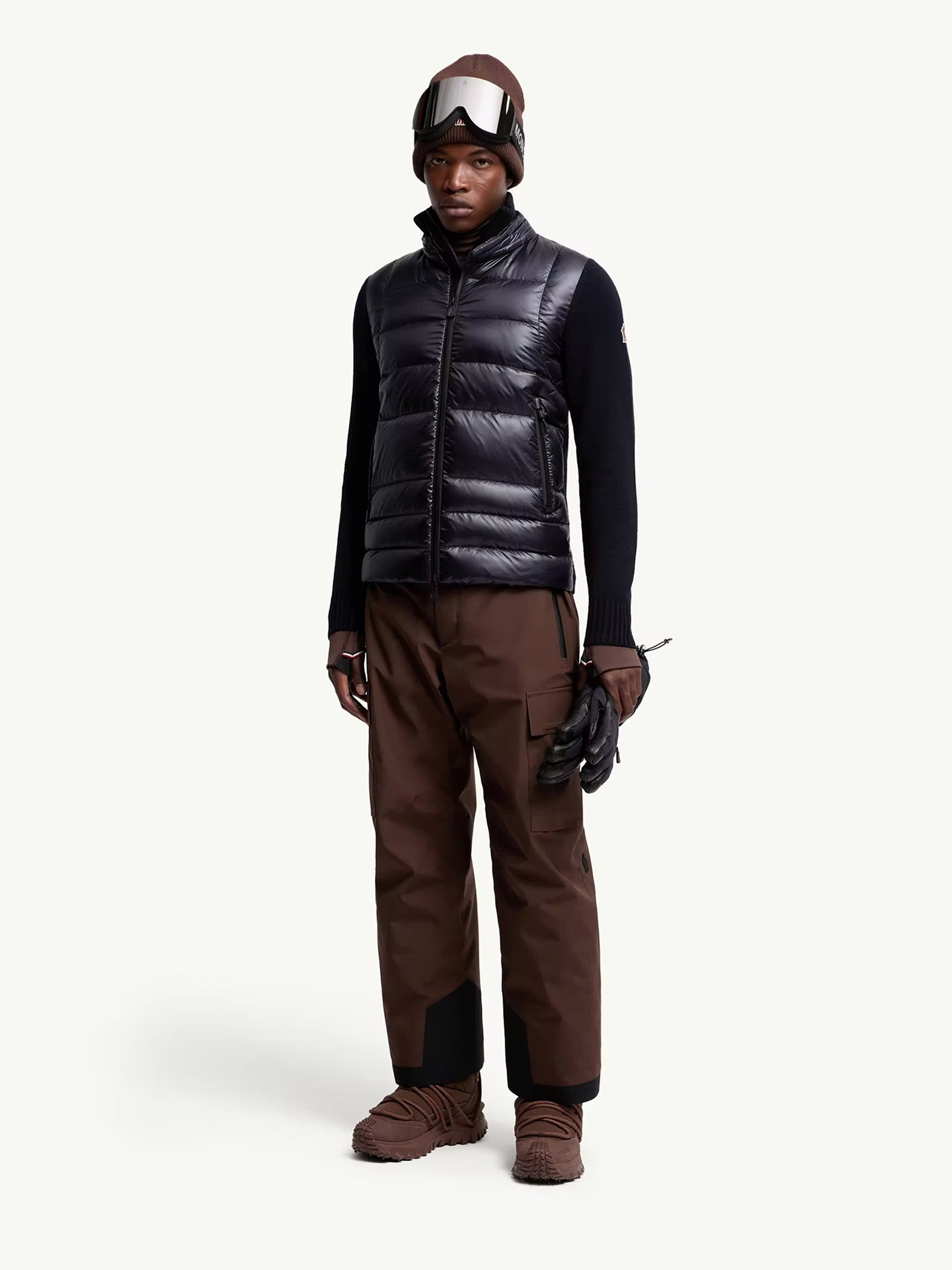 Moncler Grenoble Hombre Barcelona Cárdigan Cremallera Acolchado color Azul Noche sku 544-000597 01 - Foto 2