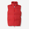 Moncler Genius Asap Rocky Hombre Barcelona Chaleco Acolchado Sparky color Rojo sku 544-000605 01 - Foto 1
