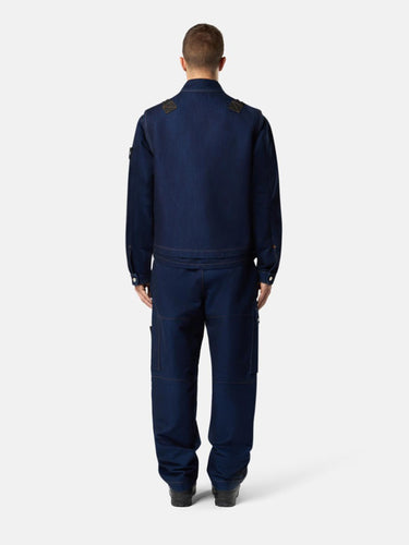 Stone Island Denim Hombre Barcelona Chaleco Denim Light-Rinsed color Azul Denim sku 544-000607 01 - Foto 3