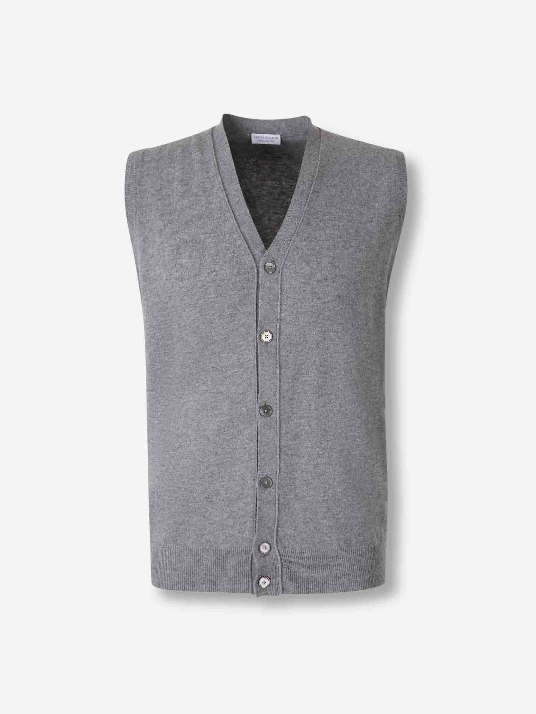 Santa Eulalia Hombre Barcelona Chaleco Punto Lana color Gris sku 544-000608 01 - Foto 1