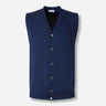 Santa Eulalia Hombre Barcelona Chaleco Punto Lana color Azul Marino sku 544-000608 02 - Foto 1