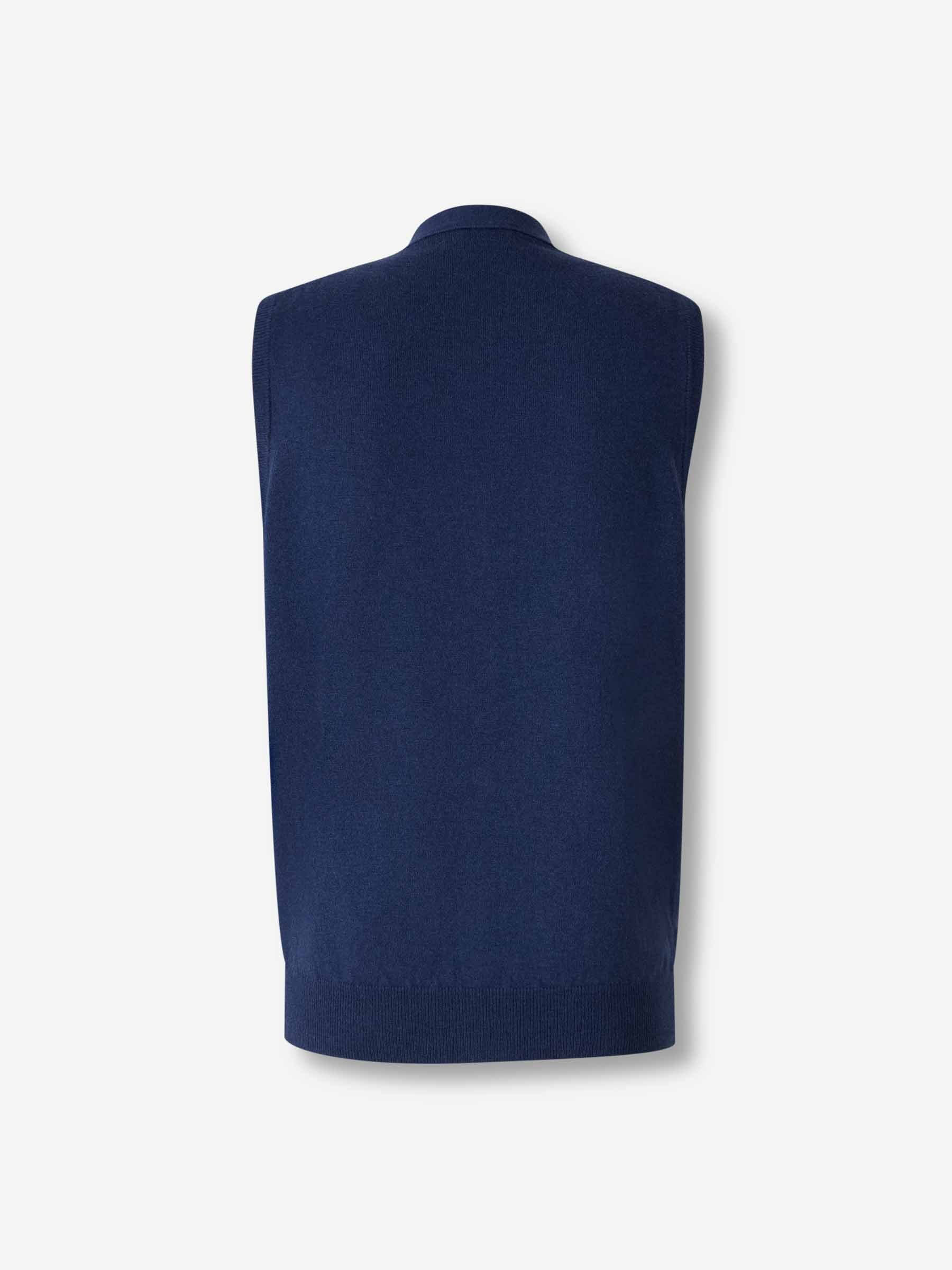 Santa Eulalia Hombre Barcelona Chaleco Punto Lana color Azul Marino sku 544-000608 02 - Foto 2