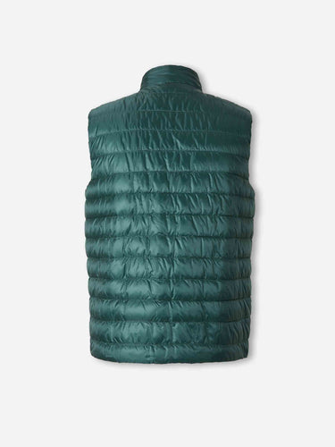 Herno  Barcelona Chaleco Plumífero Reversible color Verde Oscuro sku 544-000615 01 - Foto 3