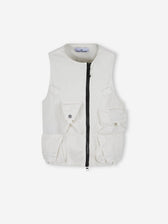 Stone Island Hombre Barcelona Chaleco Bolsillos color Marfil sku 544-000620 01 - Foto 1