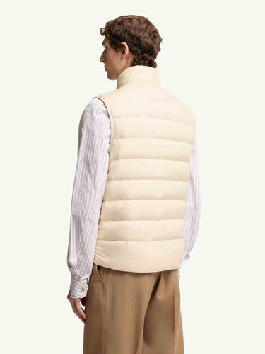 Moncler Hombre Barcelona Chaleco Plumífero Lechtal color Marfil sku 544-000622 01 - Foto 3