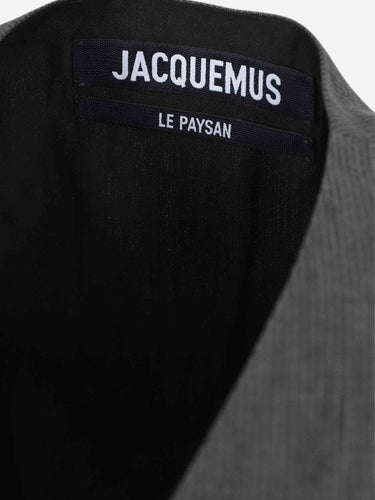 Jacquemus Hombre Barcelona Chaleco Le Paysan color Gris Oscuro sku 544-000624 01 - Foto 2