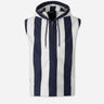 Jacquemus Le Plage Hombre Barcelona Chaleco Capucha Marinière color Azul Marino sku 544-000627 01 - Foto 1