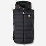 Moncler Hombre Barcelona Chaleco Capucha Marseillan color Negro sku 544-000628 01 - Foto 1