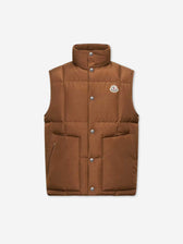 Moncler Hombre Barcelona Chaleco Plumífero Brumelune color Caramelo sku 544-000638 01 - Foto 1