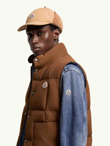 Moncler Hombre Barcelona Chaleco Plumífero Brumelune color Caramelo sku 544-000638 01 - Foto 5