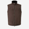 Canali Hombre Barcelona Chaleco Ante Acolchado color Marrón Oscuro sku 544-000643 01 - Foto 1