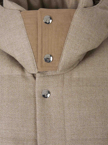 Montecore Hombre Barcelona Chaleco Plumífero Lana Seda color Beige sku 544-000645 01 - Foto 3