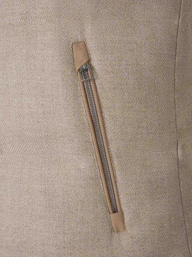 Montecore Hombre Barcelona Chaleco Plumífero Lana Seda color Beige sku 544-000645 01 - Foto 5