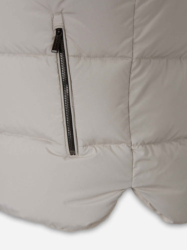 Moorer Hombre Barcelona Chalco Plumífero Capucha color Gris Claro sku 544-000647 01 - Foto 4