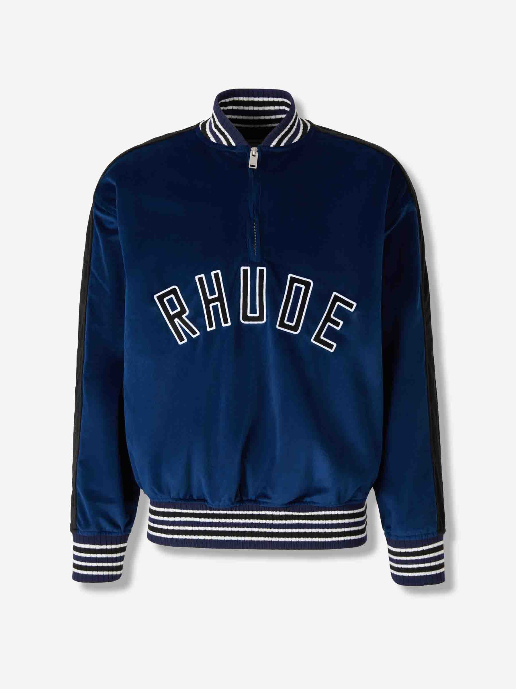 Rhude Hombre Barcelona Sudadera Cremallera color Azul Marino sku 545-001876 01 - Foto 1
