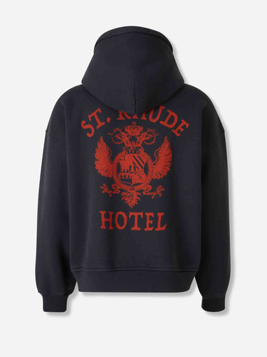 Rhude Hombre Barcelona Sudadera con Capucha color Negro sku 545-001878 01 - Foto 2