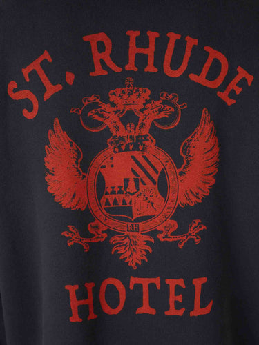 Rhude Hombre Barcelona Sudadera con Capucha color Negro sku 545-001878 01 - Foto 6