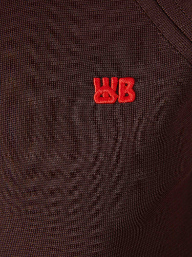 Wales Bonner Hombre Barcelona Sudadera Cremallera color Marrón Oscuro sku 545-001882 01 - Foto 4