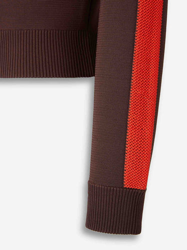 Wales Bonner Hombre Barcelona Sudadera Cremallera color Marrón Oscuro sku 545-001882 01 - Foto 5