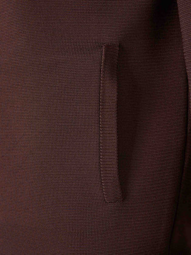 Wales Bonner Hombre Barcelona Sudadera Cremallera color Marrón Oscuro sku 545-001882 01 - Foto 6