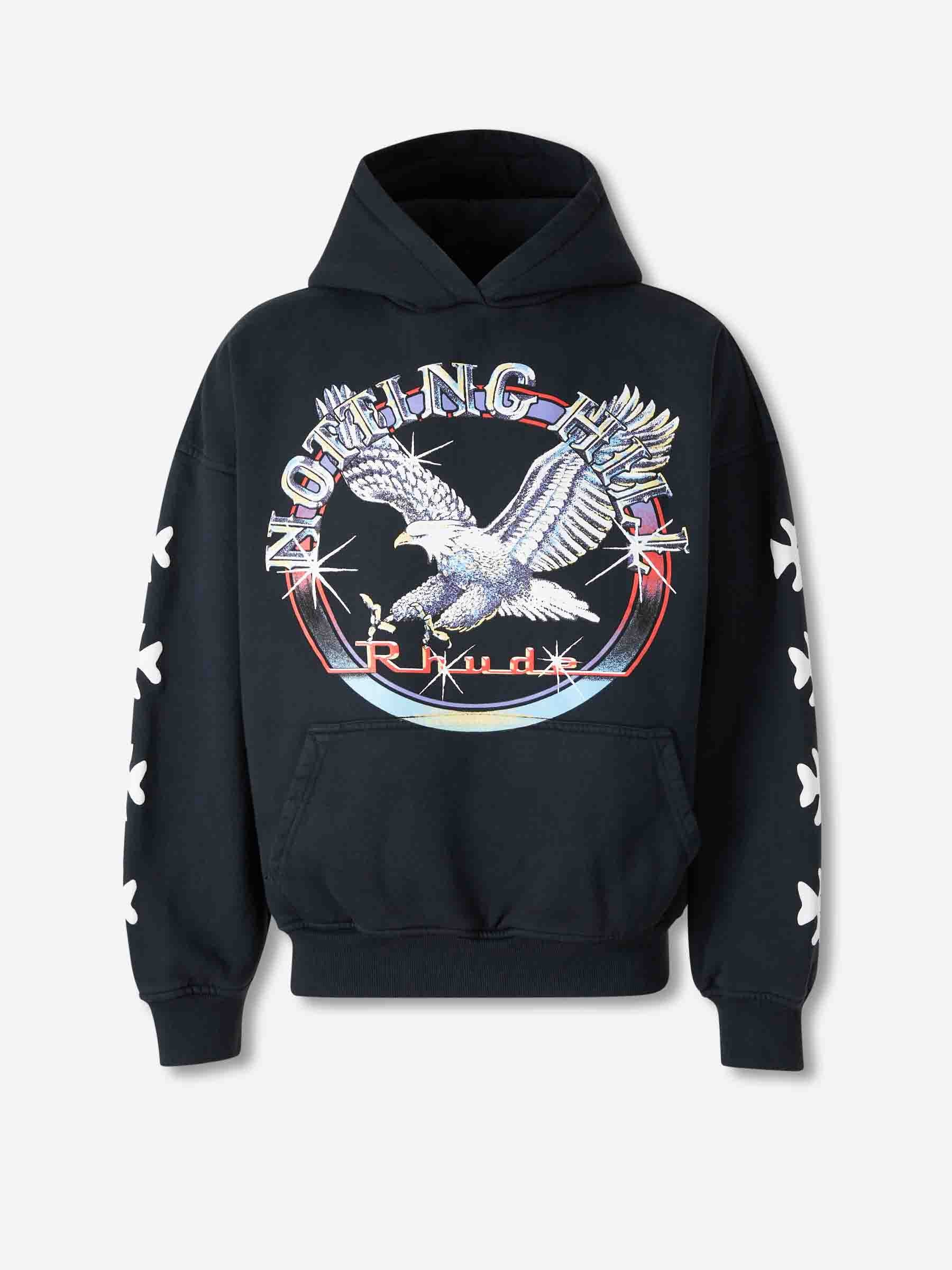 Rhude Hombre Barcelona Sudadera Con Capucha color Negro sku 545-001887 01 - Foto 1