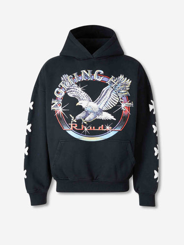 Rhude Hombre Barcelona Sudadera Con Capucha color Negro sku 545-001887 01 - Foto 1