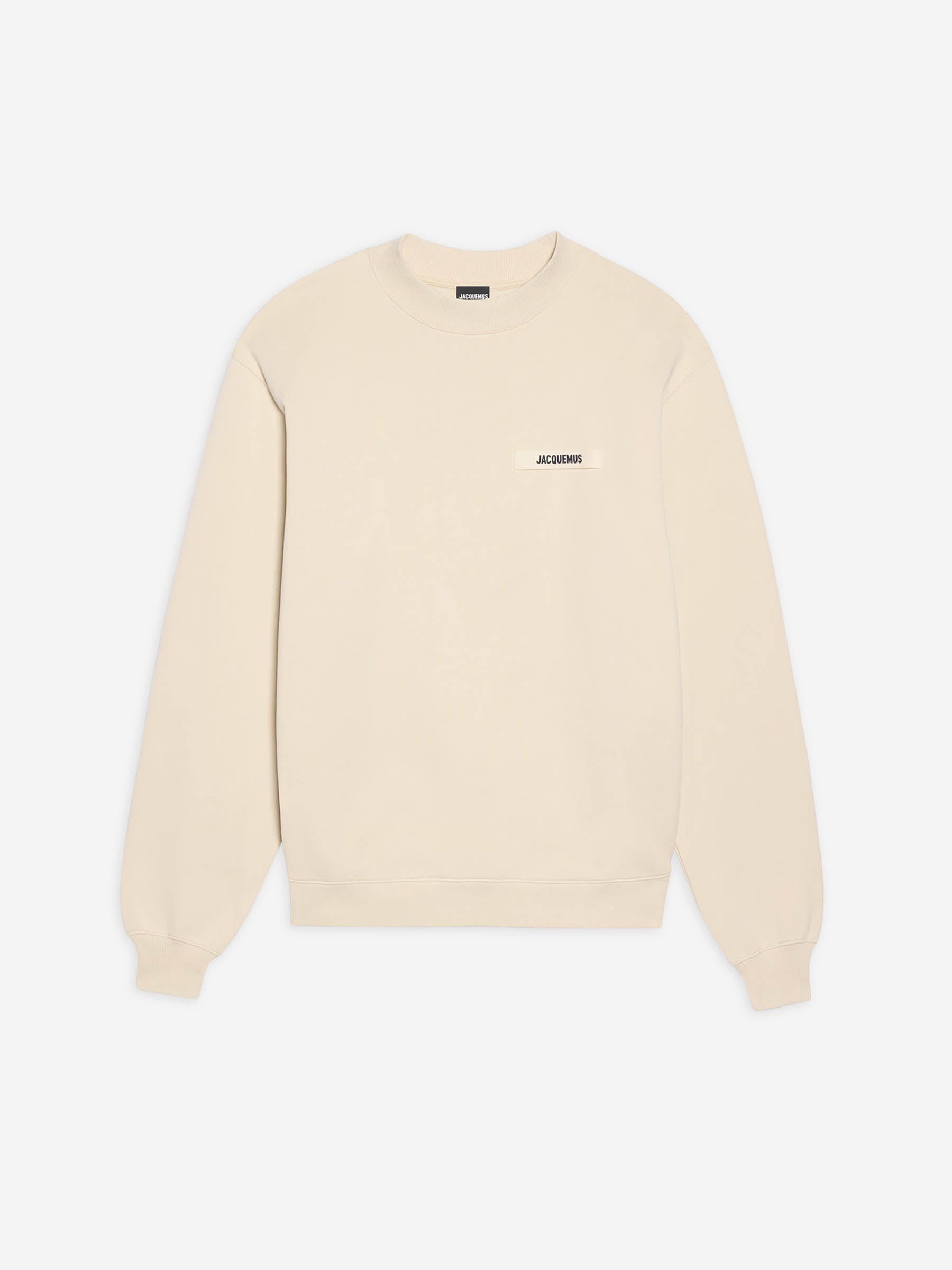 Jacquemus Hombre Barcelona Sudadera Gros Grain color Beige sku 545-001888 01 - Foto 1