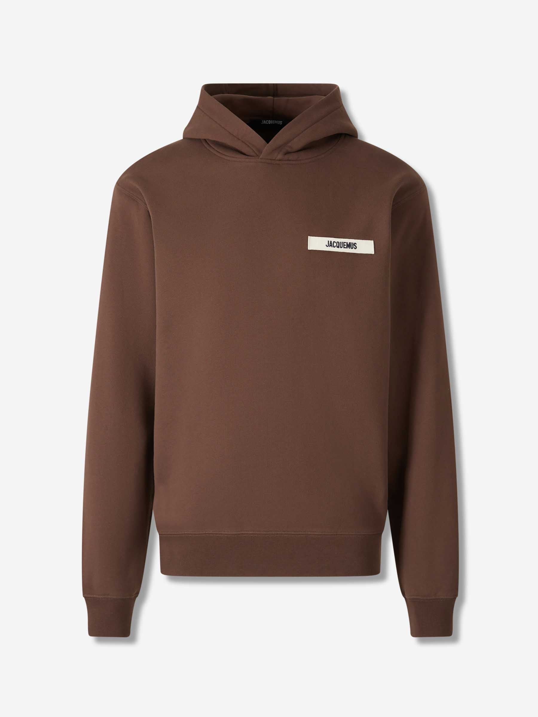Jacquemus Hombre Barcelona Sudadera con Capucha color Marrón sku 545-001890 02 - Foto 1