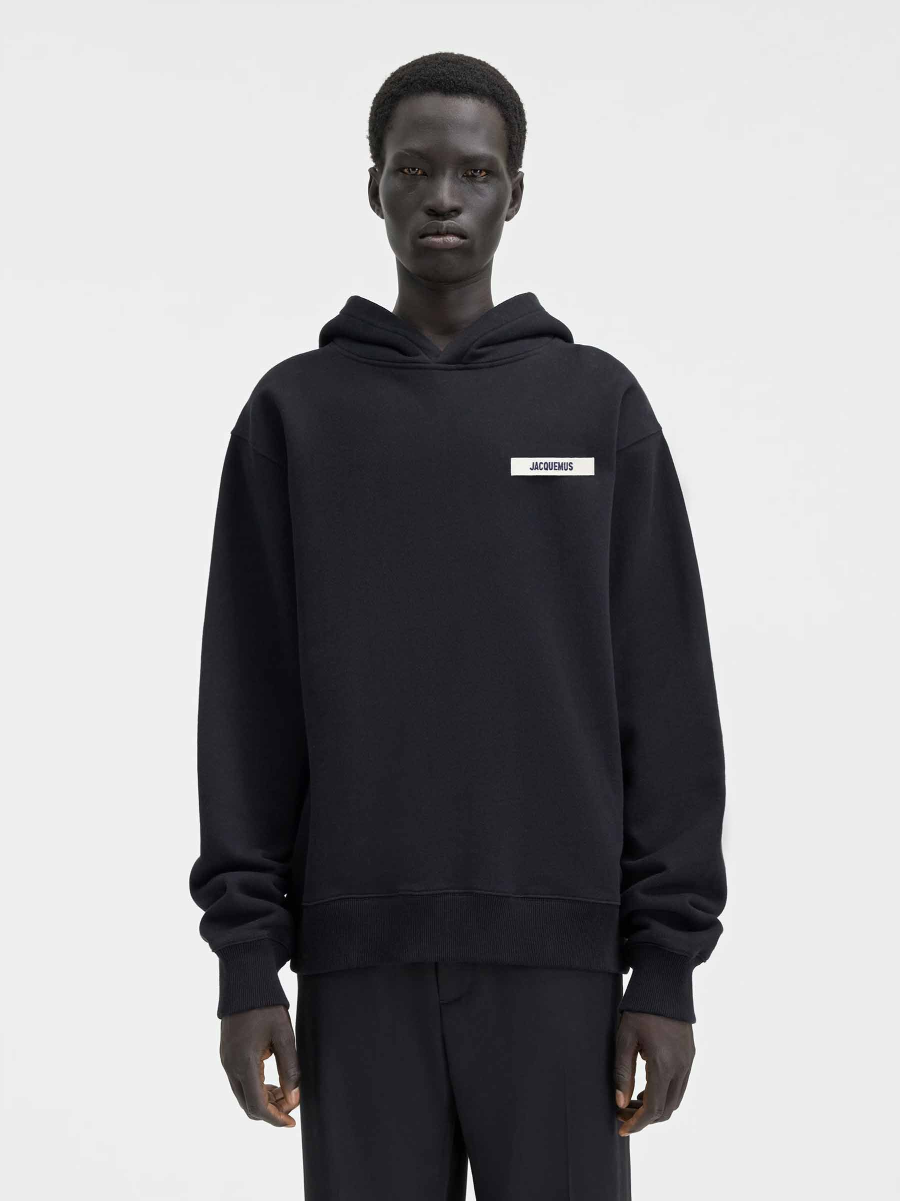 Jacquemus Hombre Barcelona Sudadera Cuello Redondo color Negro sku 545-001890 03 - Foto 2