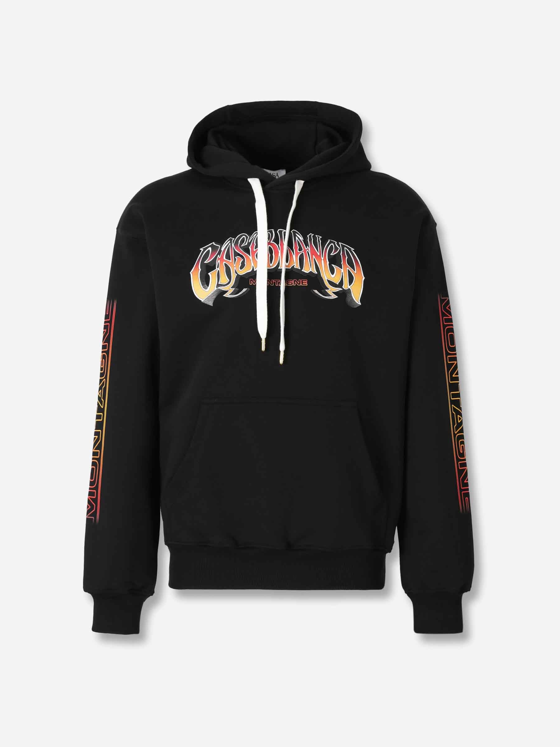 Casablanca Hombre Barcelona Sudadera Capucha Logo color Negro sku 545-001903 01 - Foto 1