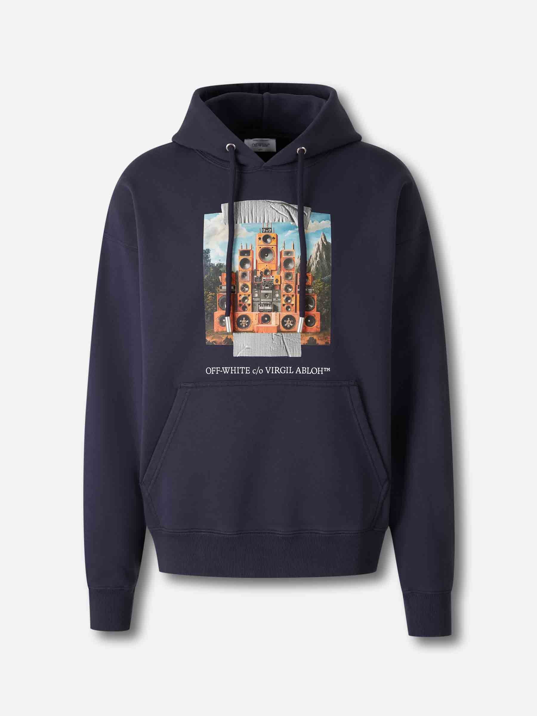 Off-White Hombre Barcelona Sudadera Con Capucha color Azul Marino sku 545-001908 01 - Foto 1